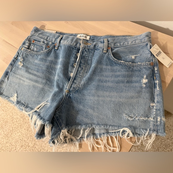 NWT Agolde Parker Vintage Short in swapmeet wash